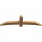 Ekena Millwork Bellingham Timber Gable Bracket, Western Red Cedar, 72"W x 21"H x 3 1/2"D x 5 1/2"F, 7/12 Pitch GBW072X21X0406BEL00SWR - alternate 3
